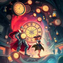 ChronoClash: Whose Time Is It Anyway? - Text-based game