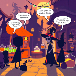 Shadowplay: Whose Witchcraft is it Anyway? - Text-based game