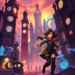 Chrono-Caper: Whose Time Is It Anyway? - Text-based game