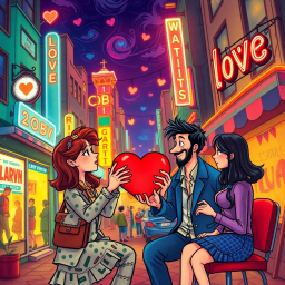 Heartstrings: Whose Heart is it Anyway? - Text-based game