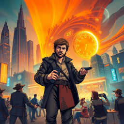 Chrono Crisis: Whose Time Is It Anyway? - Text-based game