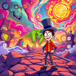 Chrono-Caper: Whose Time Is It Anyway? - Text-based game