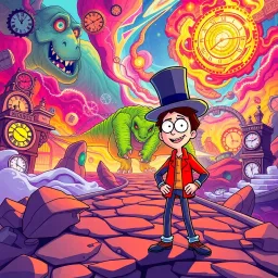 Chrono-Caper: Whose Time Is It Anyway? - Text-based game