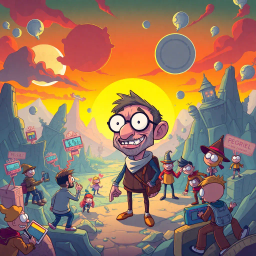 MetaQuest: Whose Adventure Is It Anyway? - Text-based game