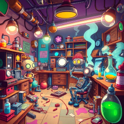 Whose Lab Is It Anyway? - Text-based game