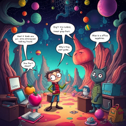 Chronicles of Chaos: Whose Worlds That Anyway? - Text-based game