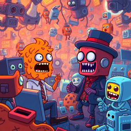 Memeception: Whose Hello Is It Anyway? - Text-based game