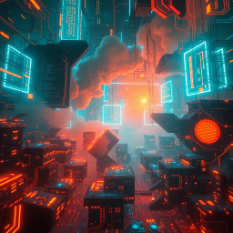 Data Duel: The Replication Wars - Text-based game