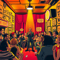 Whose Laughter Is It Anyway? - Text-based game