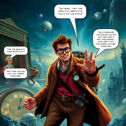 Chrono Crisis: Whose Time Is It Anyway? - Text-based game