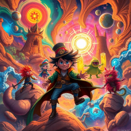 Spectrum Wars: Which Dimension Is It Anyway? - Text-based game