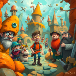 MetaQuest: Whose Adventure is it Anyway? - Text-based game