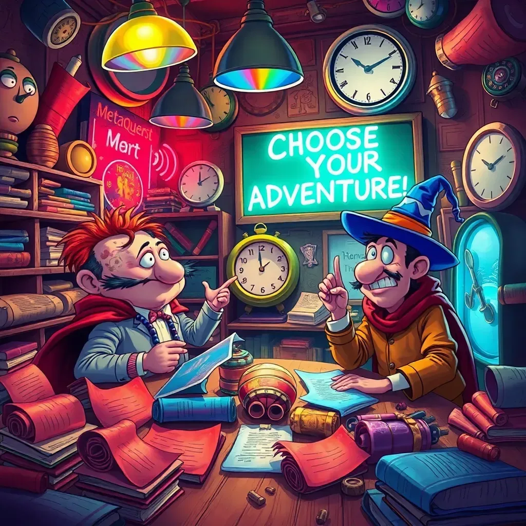 MetaQuest: Whose Adventure Is It Anyway?