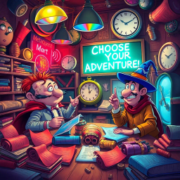 MetaQuest: Whose Adventure Is It Anyway? - Text-based game