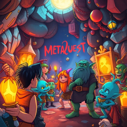 MetaQuest: Whose Adventure is it Anyway? - Text-based game