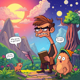 MetaQuest: Whose Adventure is it Anyway? - Text-based game