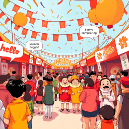 Whose Hello Is It Anyway? - Text-based game