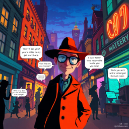 Whose Shadow is it Anyway? - Text-based game