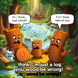 Log Jam: Wooden You Believe It?