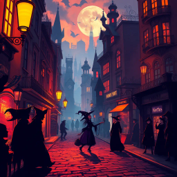 Shadowplay: Whose Witchcraft Is It Anyway? - Text-based game