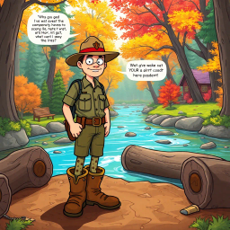 Log Jam Chronicles - Text-based game