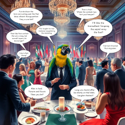 Multilingual Meltdown - Text-based game