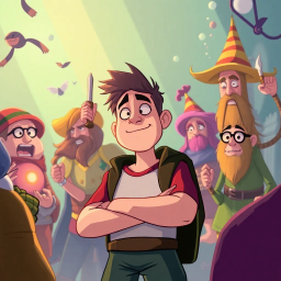 MetaQuest: Whose Adventure Is It Anyway? - Text-based game