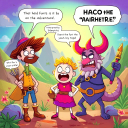 MetaQuest: Whose Adventure Is It Anyway? - Text-based game