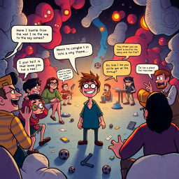 MetaQuest: Whose Adventure is it Anyway? - Text-based game