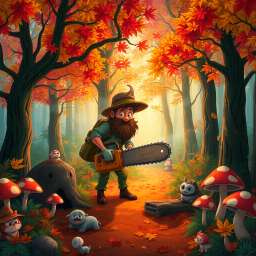 Log Jam: Wood You Believe It? - Text-based game