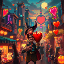 Whose Heart Is It, Anyway? - Text-based game