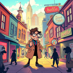 Whose Hellos Are These, Anyway? - Text-based game