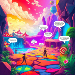 Spectrum Wars: Which Dimension Is It, Anyway? - Text-based game