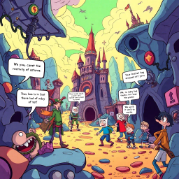 MetaQuest: Whose Adventure Is It, Anyway? - Text-based game