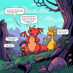 MetaQuest: Whose Adventure Is It Anyway? - Text-based game