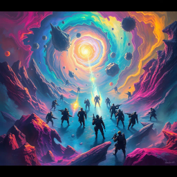 Spectrum Wars: Which Dimension Is It Anyway? - Text-based game