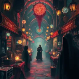 Nightmare Exchange: Whose Dream is it Anyway? - Text-based game