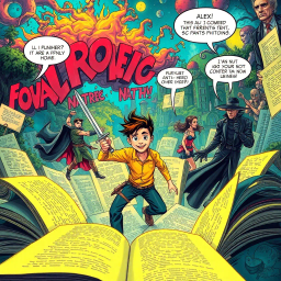 MetaQuest: Whose Adventure Is It Anyway? - Text-based game