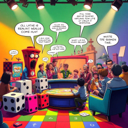 Whose Piece Is It Anyway? - Text-based game