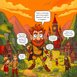 MetaQuest: Whose Adventure Is It Anyway? - Text-based game