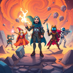 MetaQuest: Whose Adventure Is It Anyway? - Text-based game