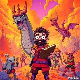 MetaQuest: Whose Adventure Is It Anyway? - Text-based game