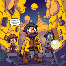 MetaQuest: Whose Adventure Is It Anyway? - Text-based game