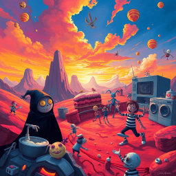 Chaotic Chronicles: Whose Worlds That Anyway? - Text-based game