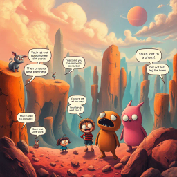 MetaQuest: Whose Adventure Is It Anyway? - Text-based game