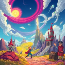 The Paradoxical Chronicles: Whose Quest is it Anyway? - Text-based game