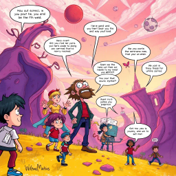 MetaQuest: Whose Adventure Is It Anyway? - Text-based game