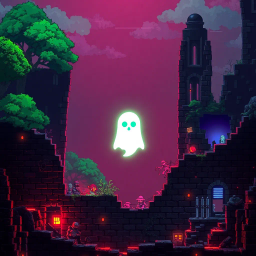 Pixel Haunt - Text-based game