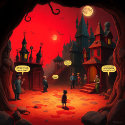 Whose Nightmare Is It Anyway? - Text-based game