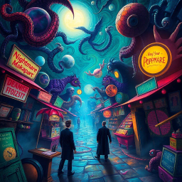 Nightmare Ledger: Whose Dream Is It Anyway? - Text-based game